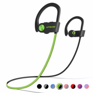 LETSCOM Bluetooth Headphone IPX7