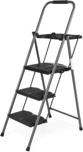 Best Choice Folding Steel 3-Step Stool Ladder
